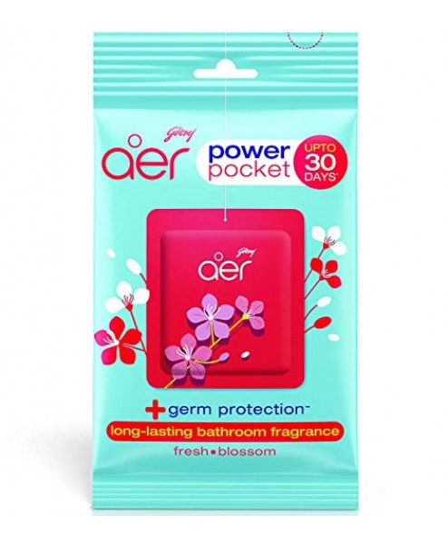  Godrej Aer Power Pocket Fresh Blossom Bathroom Fragrance 10 gm